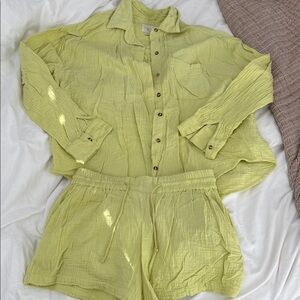 Billabong Light Green Set